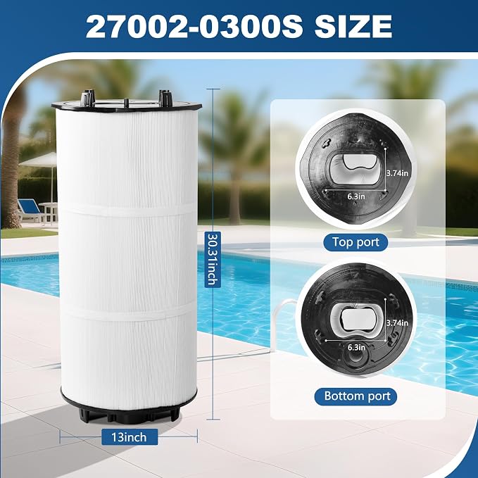 27002-0300S Pool Filter Cartridges Compatible - Image 2