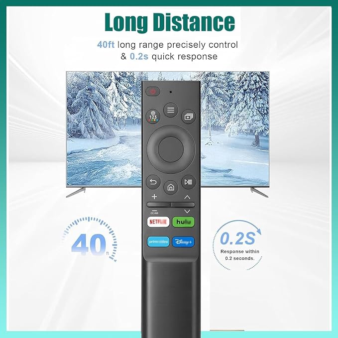Replacement Remote for Samsung TV Remote, BN59-01385A for 2018-2025 All Samsung - Image 4