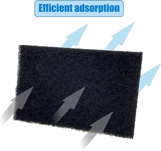 Universal Compost bin Carbon Odor Filter, Activated Odor Control Charcoal Filter - Image 2