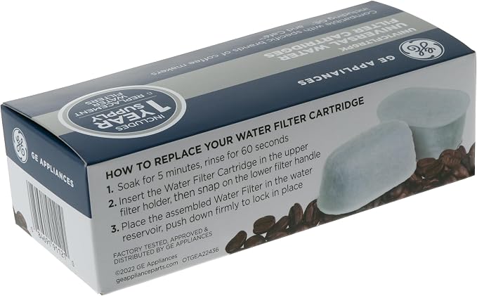 GE Appliances Replacement Carbon Coffee Filter Cartridges, UNIV1CFLTR6PK - Image 7