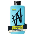 W By Jake Paul Body Wash for Men, Exfoliating Shower Gel with Jojoba Oil, Deep Clean Hydrating Mens Bodywash, Wave Breaker Scent, 18 fl oz
