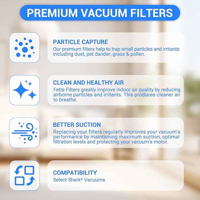AZ3002 Replacement Filters for Shark AZ3002 AZ3000 AZ3000W for Stratos DuoClean - Image 7