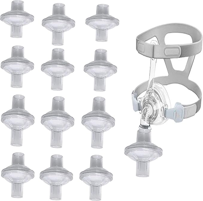 12 Packs Universal Filters Fit in-Line Filter, Filtered Air Connector Compatible by HILLDI