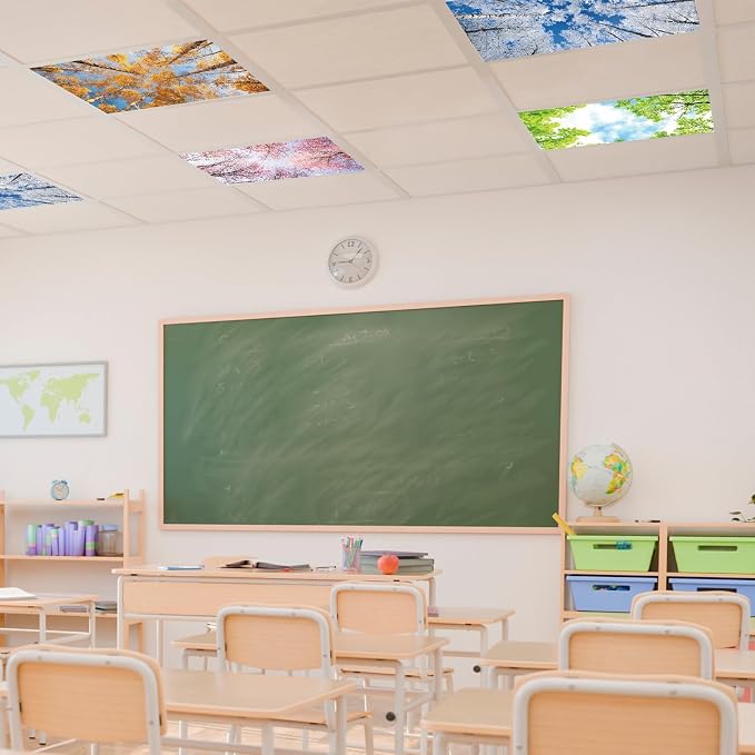 4 Pcs Fluorescent Light Covers - Image 6