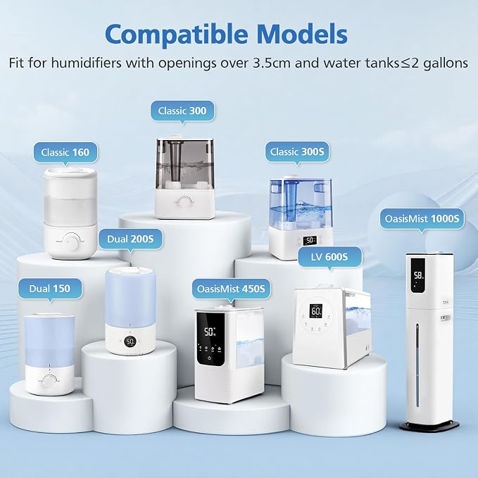 ShufudeJa 10 Pack Humidifier Demineralization Cartridge Compatible - Image 2