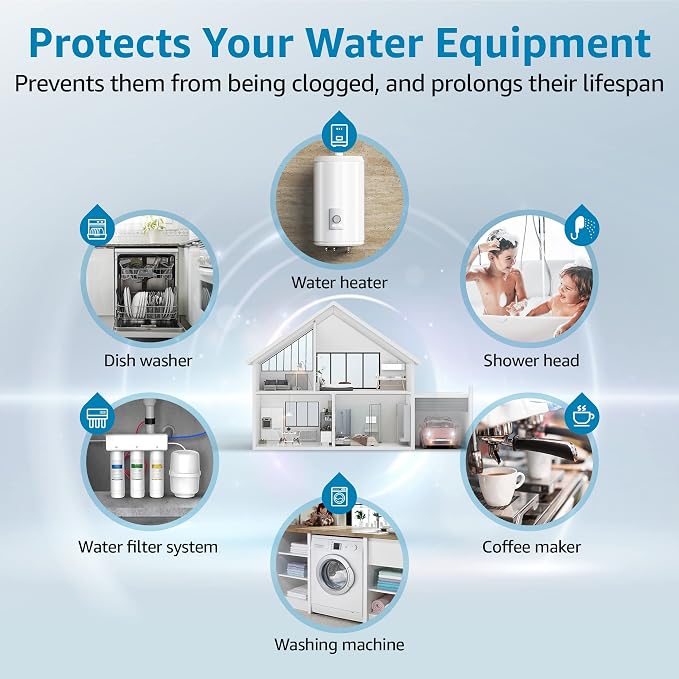 AQUA CREST FXHTC 5 Micron 10" x 4.5" Whole House Water Filter Replacement - Image 8