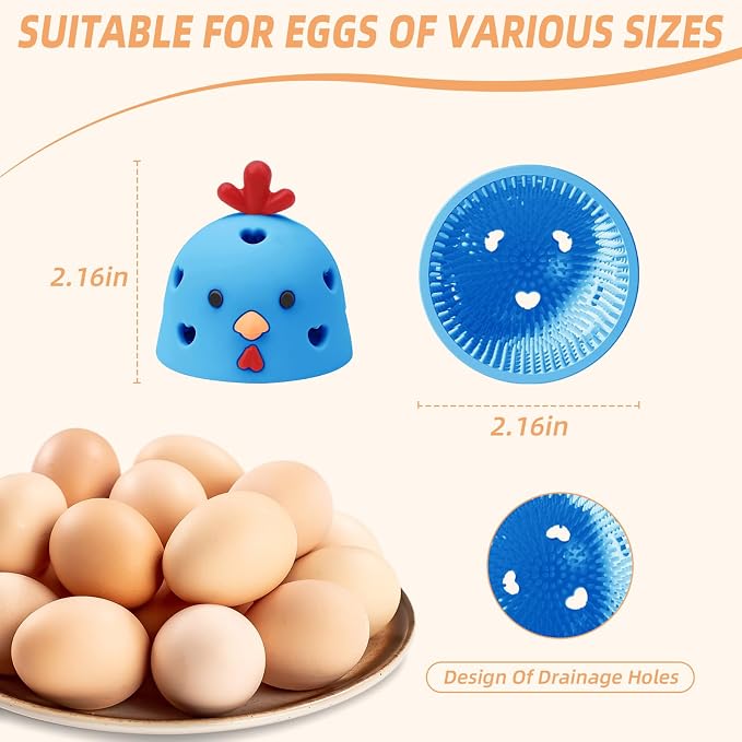 Silicone Egg Brush Cleaner, Egg Washer - Image 2