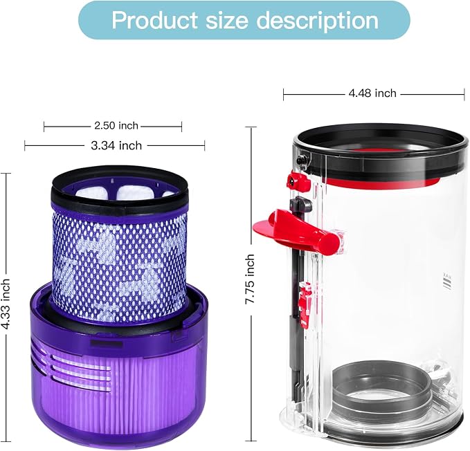 Upgraded Canister Replacement Compatible - Image 4