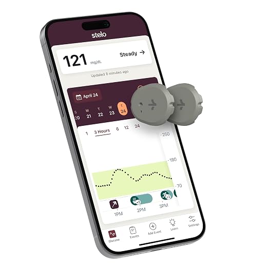 Stelo Glucose Biosensor & App by Dexcom by StelobyDexcom