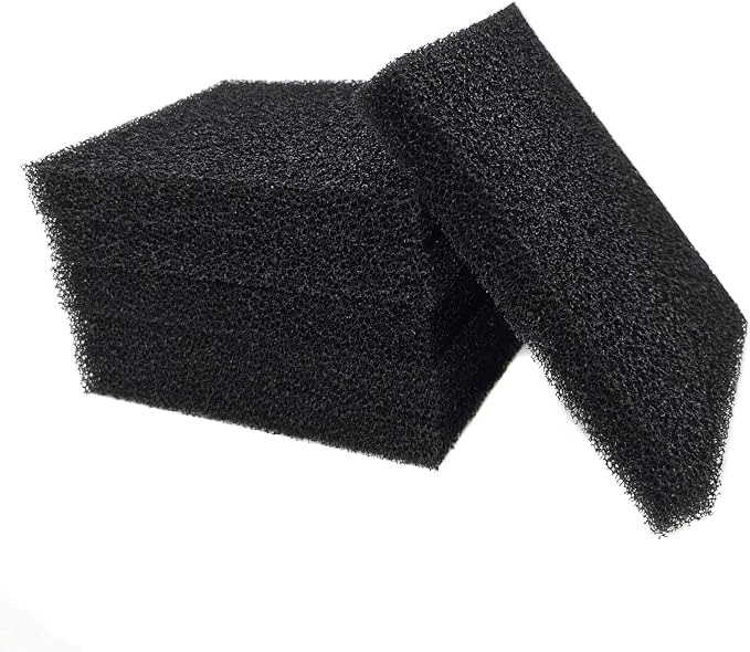 Aquarium Bio Fitler Media Sponge, 6.28 x 5.5 x 0.78 inch Foam Filter Pad - Image 4
