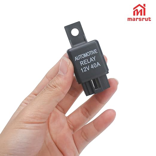 2Pcs 12V 40A Relay, Automotive 4 Pin Relays Fit - Image 8