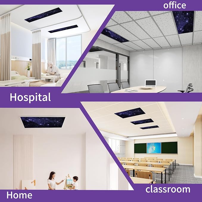 Torixqi 2pcs Fluorescent Light Covers - Image 5