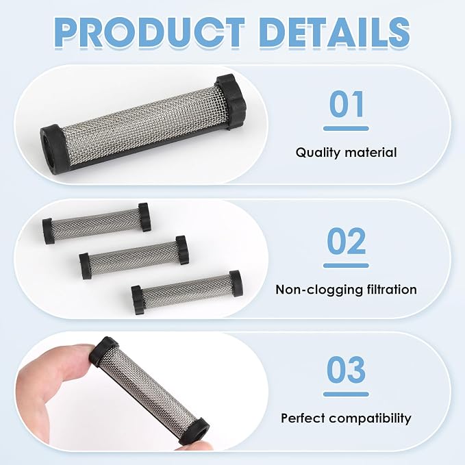 3 PCS 288747 Paint Filter, Paint Sprayer Accessories Compatible - Image 5