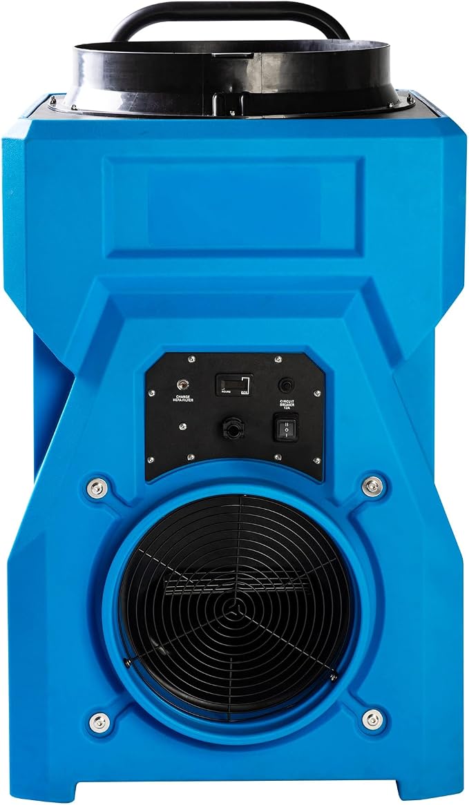 MOUNTO 1000cfm Portable Industrial Air Purifier Negative Air Scrubber - Image 6