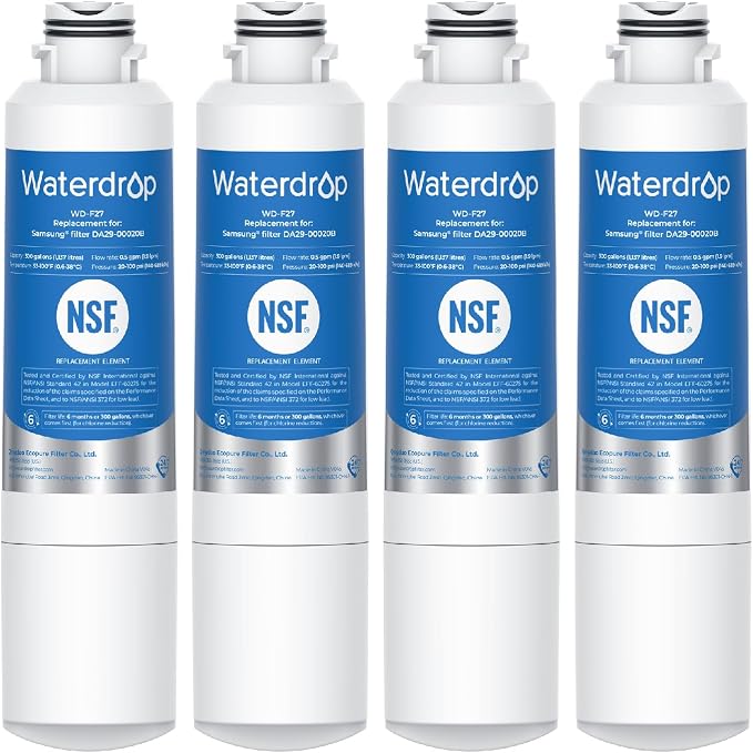 Waterdrop DA29-00020B Refrigerator Water Filter, Replacement by Waterdrop