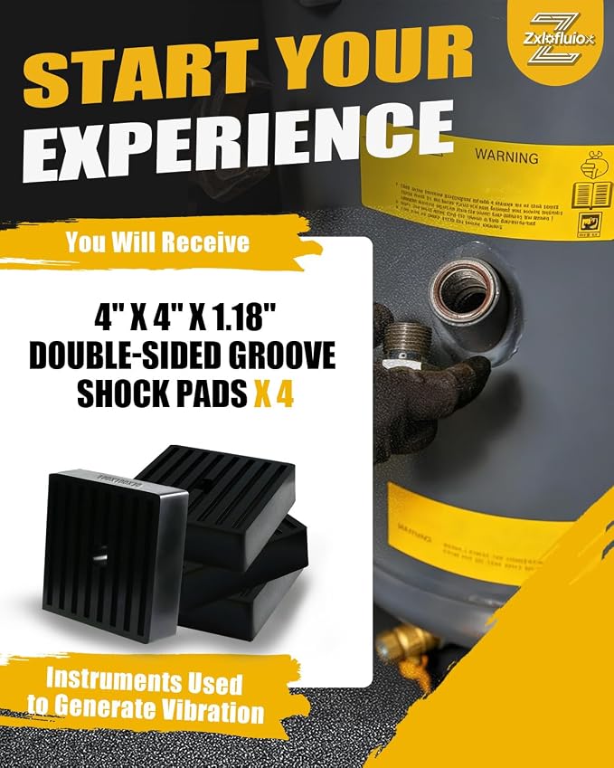 4 Pack Upgraded Double-Sided Groove Shock Pads - Image 7