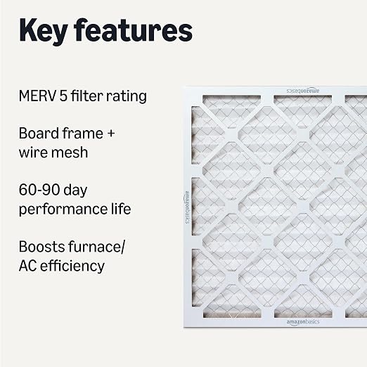 Amazon Basics MERV 5 AC Furnace Air Filter - Image 2