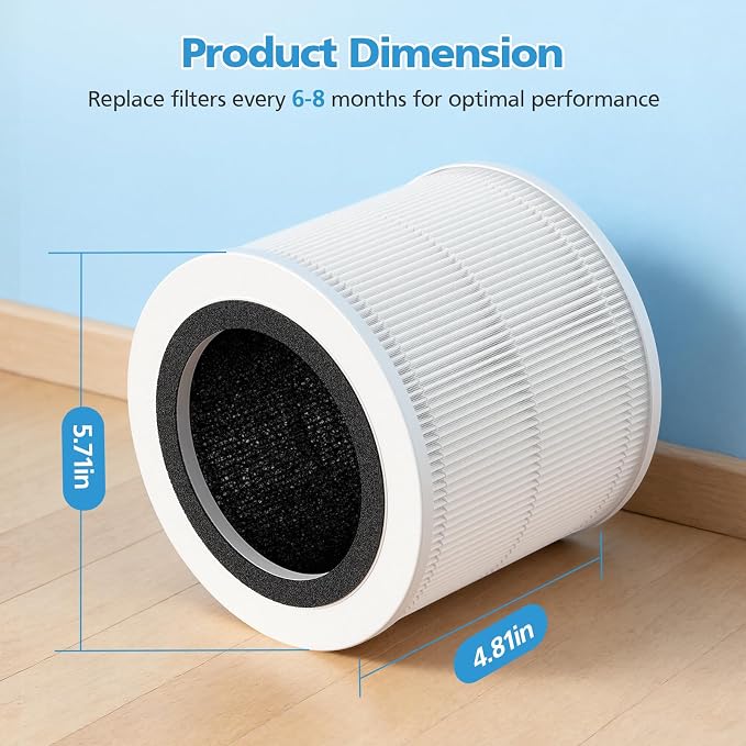 2-Pack AP100 AP102 Replacement Filter Compatible - Image 5