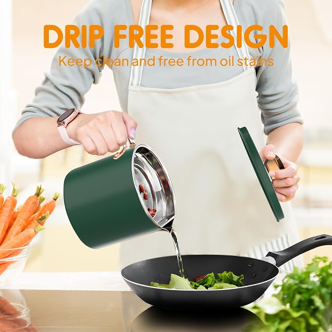 Chihee Stainless Steel Bacon Grease Saver - Image 5
