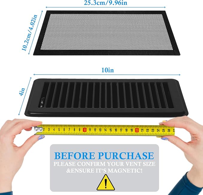 Mesh Vent Cover4 Pack, Magnetic Mesh Vent Covers - Image 5