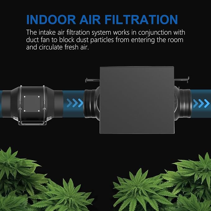 Air Filter Box 6 Inch, 3-Layer Purification Box - Image 8