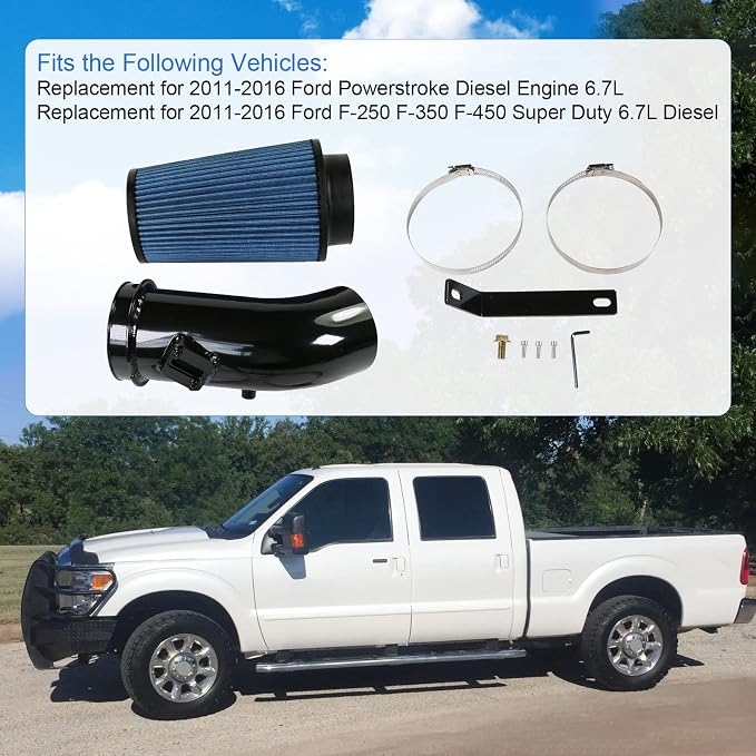 4" Cold Air Intake Pipe Kit - Image 3