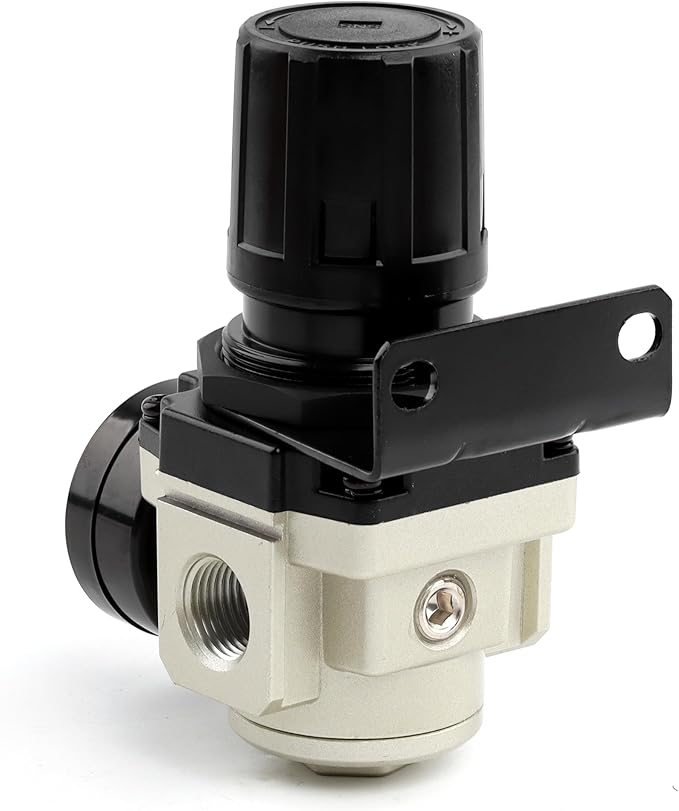 SNS AR4000-N04 Female Thread 1/2 NPT Air Pressure Regulator 0-150 PSI Adjustable - Image 3