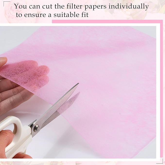 400 Sheets Nail Dust Collector Filter Paper Disposable Nail Dust Suction - Image 3