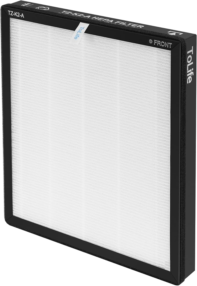 ToLife TZ-K2 Air Purifier Replacement Filter, 3-in-1 High-Efficiency Activated by ToLife