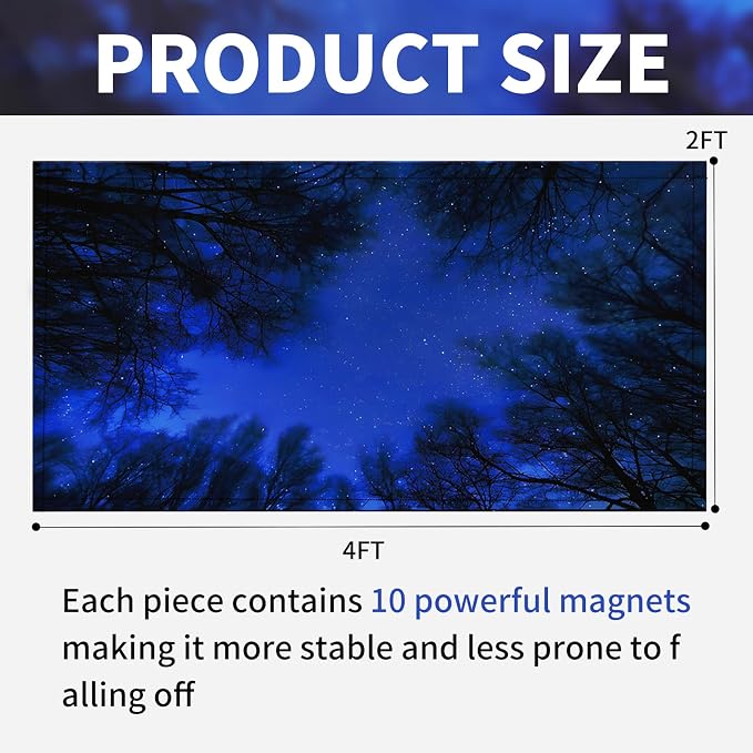 Torixqi 4 Pcs Fluorescent Light Covers - Image 2