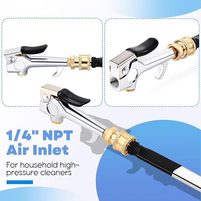 39" Air Filter, Radiator Cleaning Wand - Image 4