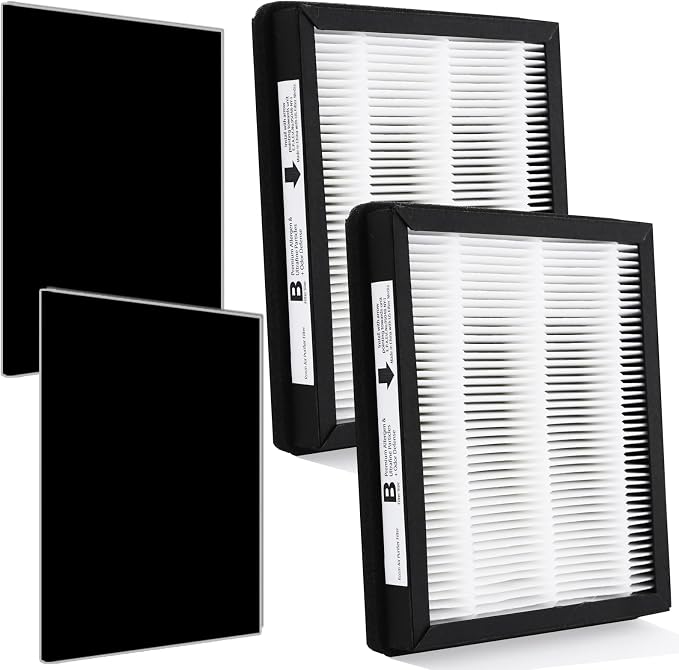 2-Packs Replacement Idylis Air Purifier Hepa Filters B, Fit by WOCASE