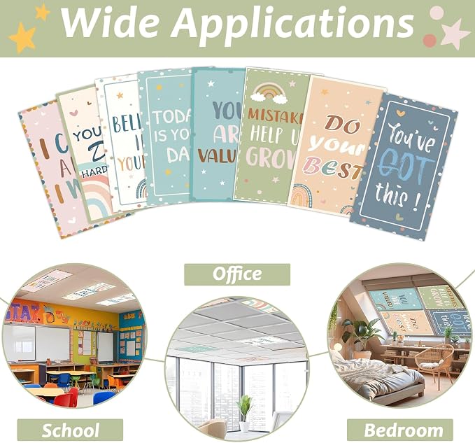 8 Pcs Fluorescent Light Covers - Image 4