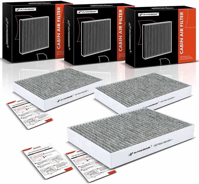 A-Premium 3-Pack Cabin Air Filter by A-Premium