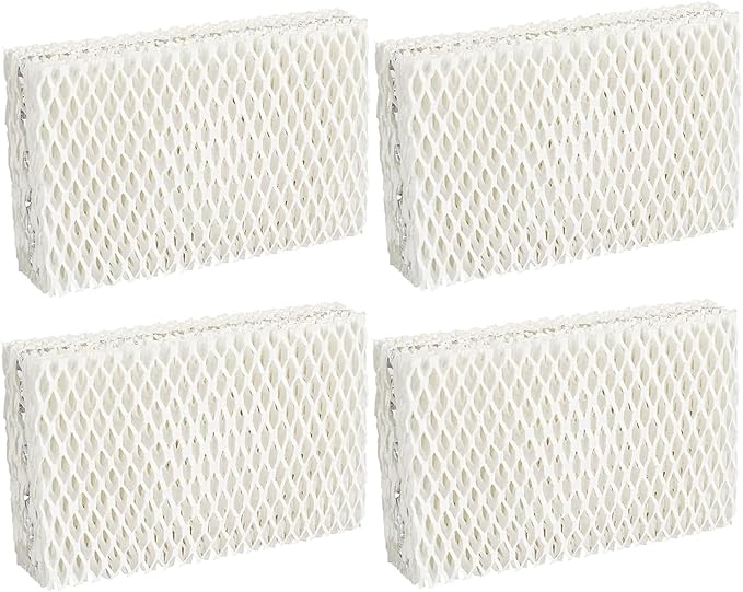 4 Pack WF813 Humidifier Filter Replacement, Upgraded Humidifier Wick Filter by Qloby