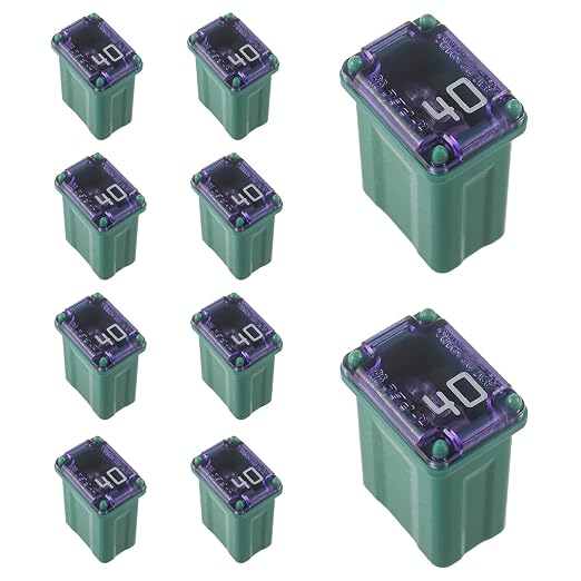40A 40AMP 32V FMM MCASE 608840 Micro Cartridge Fuses Low-Profile Fuses Kit by EPLZON
