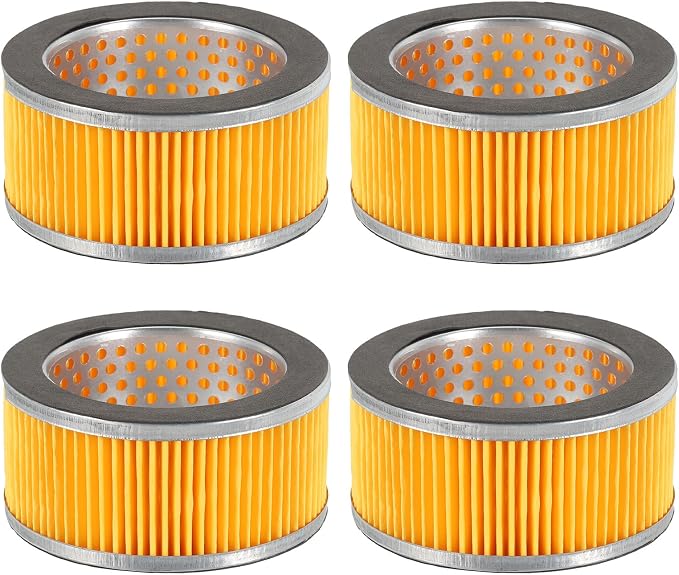 PATIKIL 4.2 x 2 Inch Air Compressor Intake Paper Filter 4 Pack Piston Type Air by PATIKIL