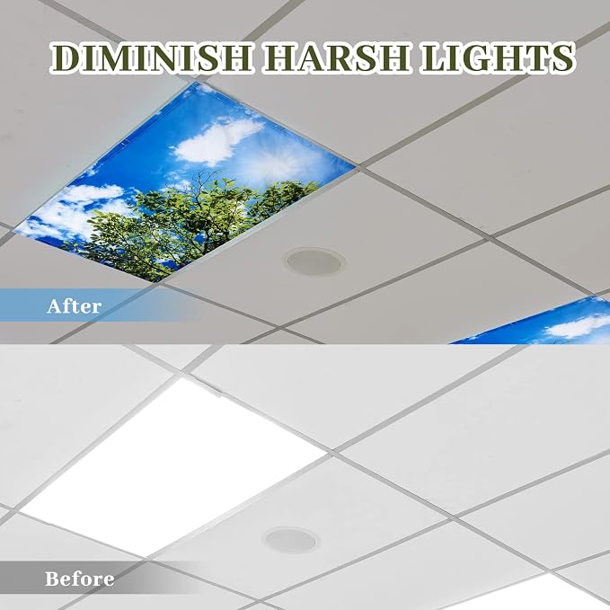 Patelai 8 Pack Fluorescent Light Covers - Image 3