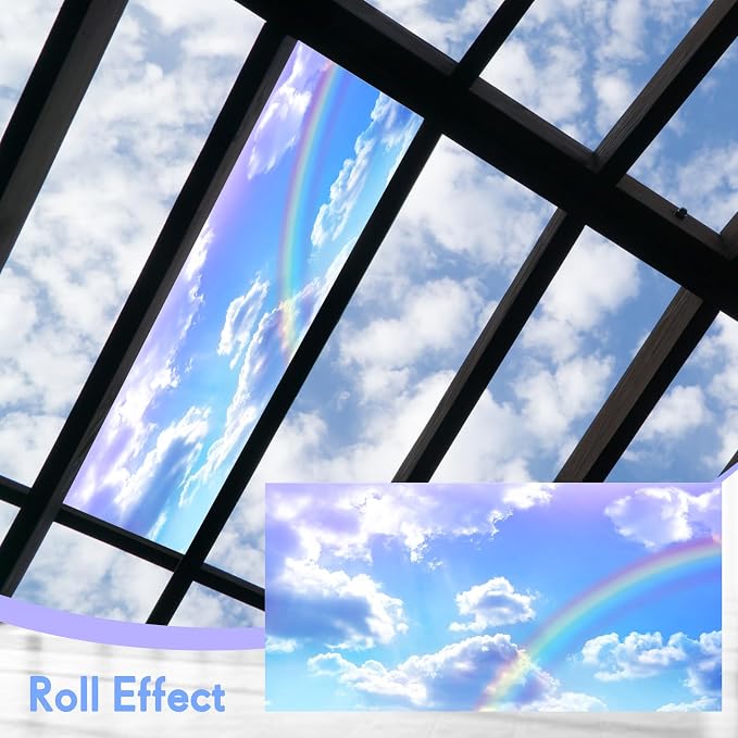 Outus 4 Pcs Fluorescent Light Cover Classroom Lighting Cover - Image 5