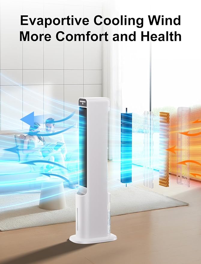 KEGIAN Windowless Portable Air Conditioners, Evaporative Air Cooler - Image 8