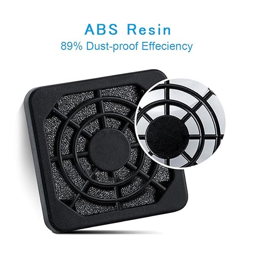ELUTENG 40mm Fan Filter Dustproof Cover USB Cooling Ventilator Plastic Grill 40 - Image 3
