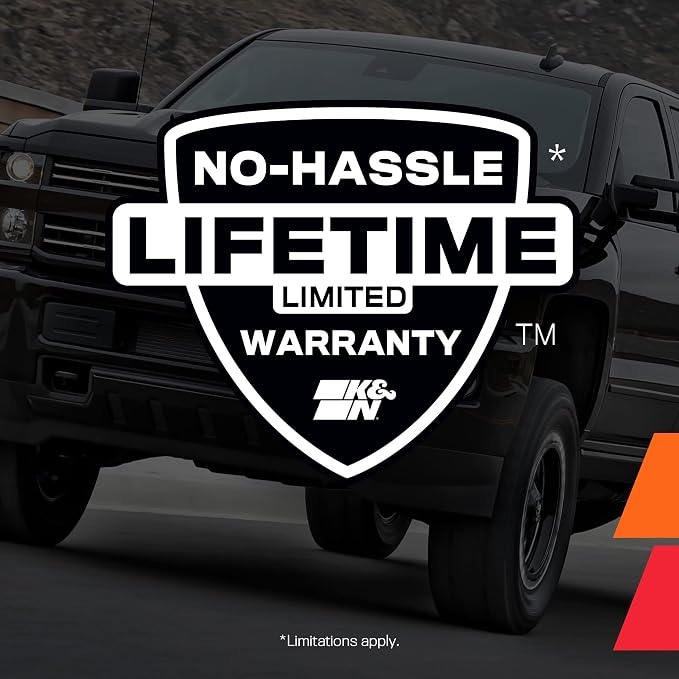 K&N Cold Air Intake Kit: Increase Acceleration & Towing Power, Guaranteed to - Image 11