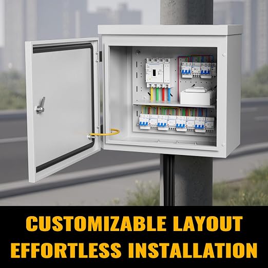 Steel Electrical Box, IP67 Waterproof & Rust-Resistant, Outdoor/Indoor - Image 8