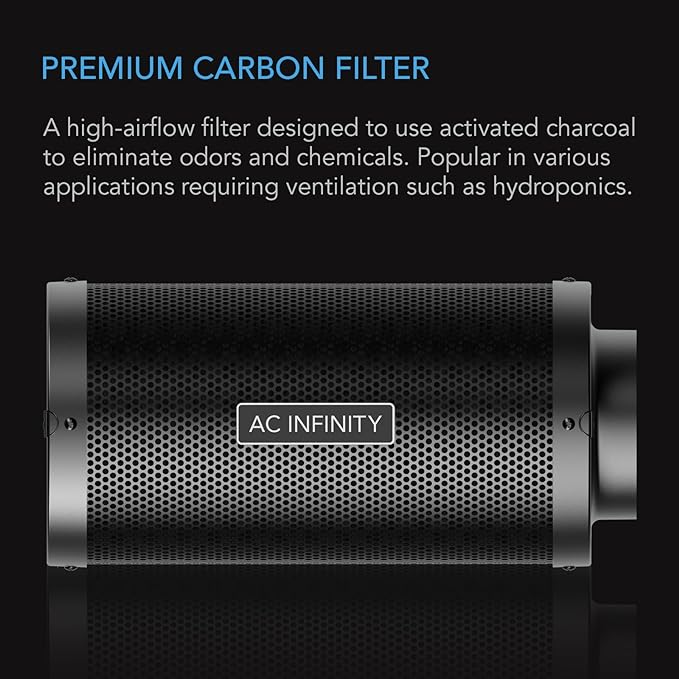 AC Infinity Air Carbon Filter 4" - Image 2