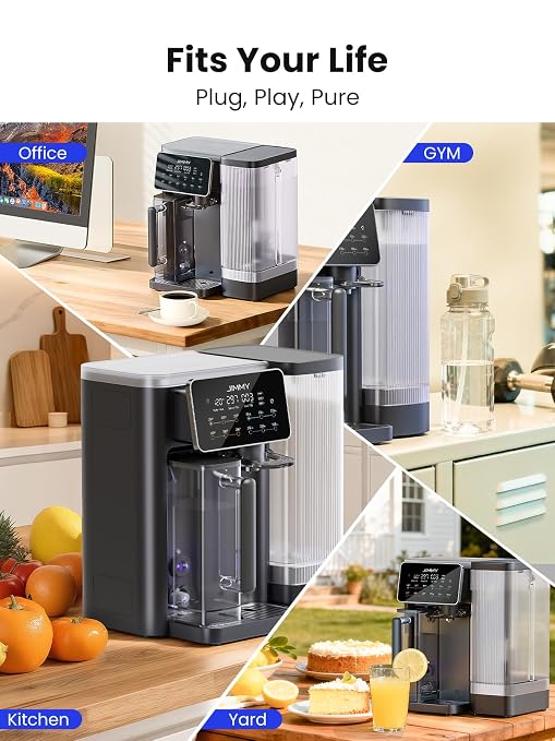 JIMMY R9 Reverse Osmosis System Countertop Water Filter - Image 8