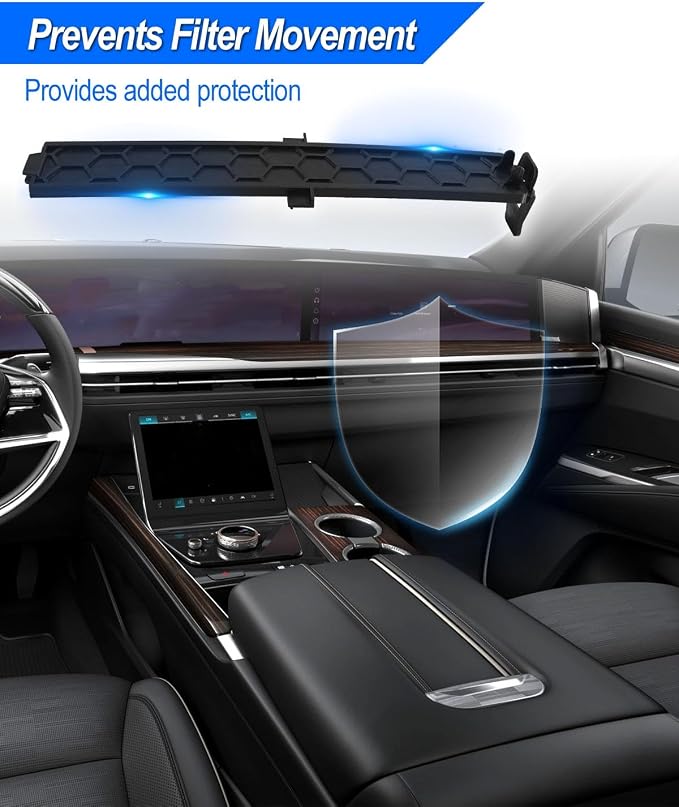 Cabin Filter Plastic Cover Fit for Cadillac Escalade Chevy Silverado Suburban - Image 2