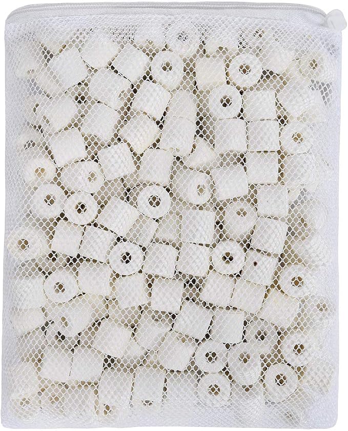Wave Point Aquarium Filter Media Kits, 1 lb Activated Carbon + 50pc Bio Balls - Image 4