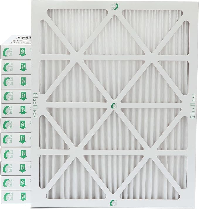 Glasfloss ZL 20x25x2 MERV 13 2" Inch Air Filters by Glasfloss