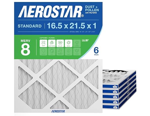 Aerostar 16.5x21.5x1 MERV 8 by AirFiltersDelivered