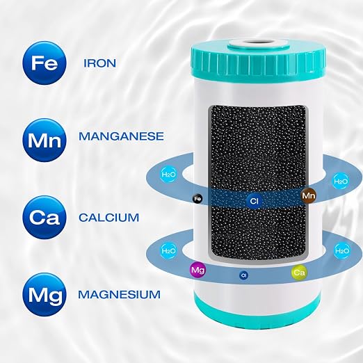 H&G Lifestyles 10" x 4.5 Iron Water Filter - Image 2